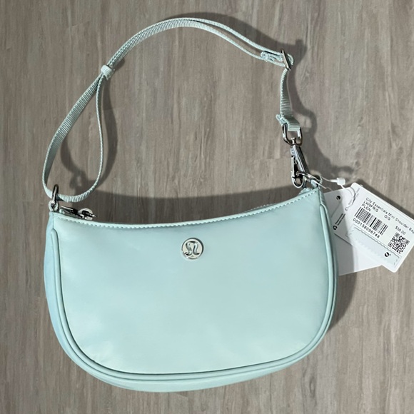 lululemon athletica Handbags - LULULEMON City Essentials Mini Shoulder Bag Pelican NWT Crossbody